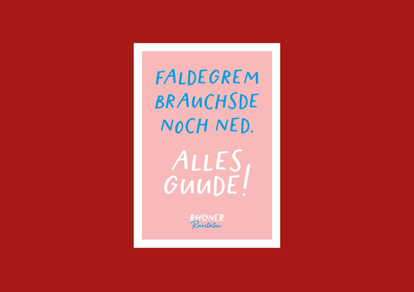 Postkarte "Faldegrem"