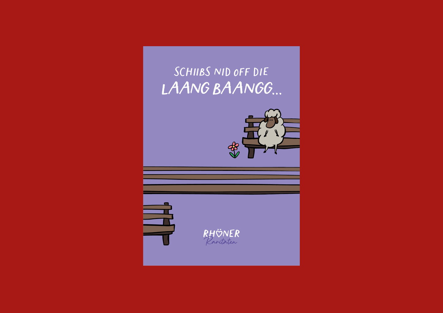 Postkarte "Laang Baangg"
