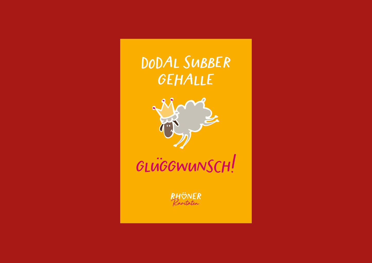 Postkarte "Glüggwunsch"