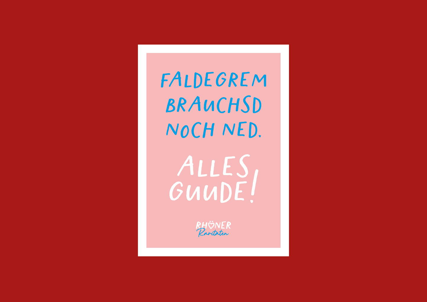 Postkarte "Faldegrem"