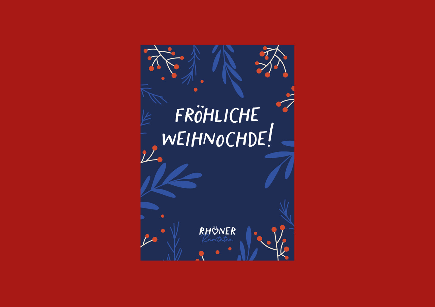 Postkarte "Weihnochde"
