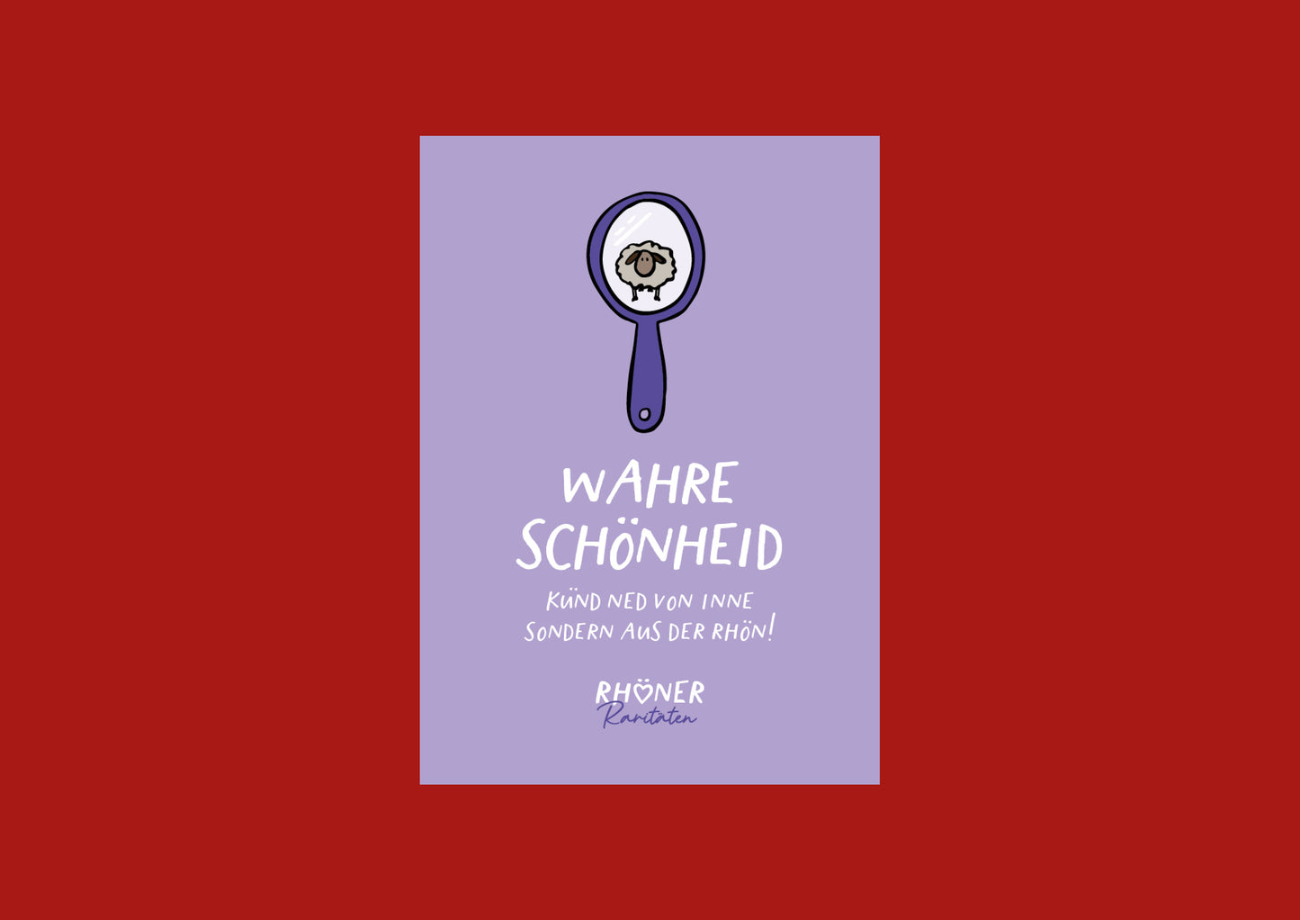 Postkarte "Wahre Schönheid"