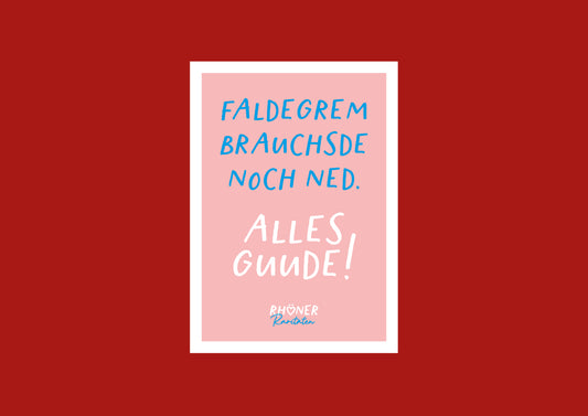 Postkarte "Faldegrem"