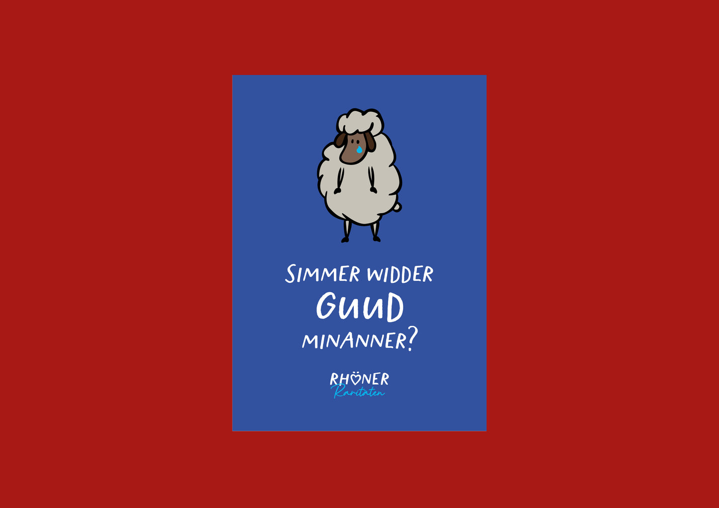 Postkarte "Guud minanner"