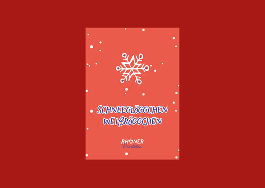 Postkarte "Schneeflöggchen"