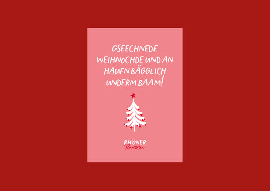 Postkarte "Bägglich"